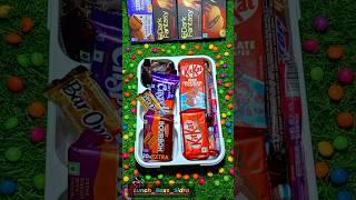 Bourbon biscuit 🍪 tiffin box 🍫lunch chocolate lunchbox food candy snacks [upl. by Alaham]