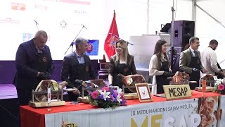 RTV Cetinje  Počeo međunarodni festival pršuta na Cetinju [upl. by Sheya]