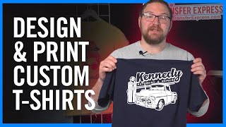 The EASIEST Way To Design amp Print TShirts [upl. by Urbana]