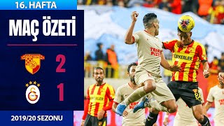 ÖZET Göztepe 21 Galatasaray  16 Hafta  201920 [upl. by Ahar]