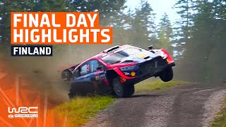 Final Day Highlights  WRC Secto Rally Finland 2023 [upl. by Ayekat]