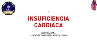 CURSO R0 MI  INSUFICIENCIA CARDIACA [upl. by Crispen919]