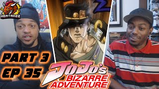 Jotaro Vs Darby  Jojos Bizarre Adventure STARDUST CRUSADERS Episode 35 Reaction [upl. by Ateiluj745]