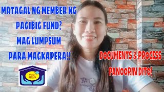 HOW TO FILE PAGIBIG LUMPSUM I HOW TO APPLY PAGIBIG PROVIDENT CLAIM [upl. by Dex443]