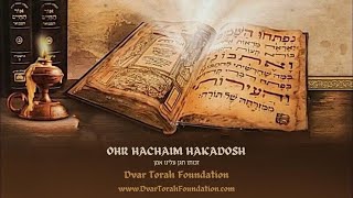 Ohr Hachaim Hakadosh Parshat Vayishlach  Why Malachim  By Rabbi Shimon Silver [upl. by Moreta]