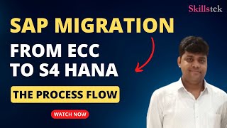 SAP ECC to S4 HANA Migration Process  SAP Migration Project  S4HANA Brownfield Implementation [upl. by Ecnerrat]