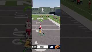 PlayAction downfield for a td collegefootball subscribe shorts fyp [upl. by Seditsira]