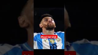 Argentina vs Bolivia Messi hat trick 😈🔥messi shortsfeed football [upl. by Noswad216]