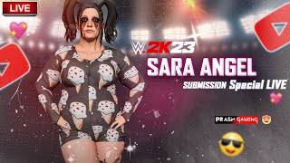 Sara VS Sami Zayn  Submission Match  WWE 2K23 Intergender LIVE  Nov 17 2024 [upl. by Lavine]