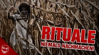 5 gruselige RITUALE die ihr NIEMALS NACHMACHEN dürft [upl. by Bluefarb]