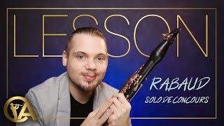 Clarinet Anthology S01E03  Lesson  Rabaud Solo de Concours [upl. by Ximenez]