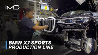 BMW X7 Production Line at the BMW Plant Spartanburg in South Carolina USA [upl. by Semajwerdna]