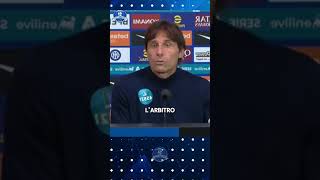 Antonio Conte si scaglia contro arbitri e Var nel post partita di Inter Napoli [upl. by Oconnor925]