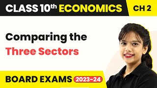 Class 10 SST Economics Chapter 2  Comparing the Three Sectors 202223 [upl. by Zaob]