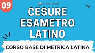 Cesure Esametro latino tritemimera pentemimera dieresi bucolica ecc  LEGGERE LESAMETRO 23 [upl. by Adran]