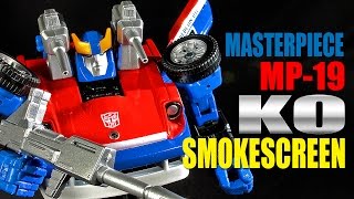 MP19 KO Transformers Masterpiece Smokescreen robot figure review [upl. by Ssilb]