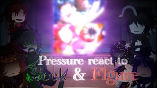 Pressure react to  Gauche club  my AU [upl. by Nomrej]