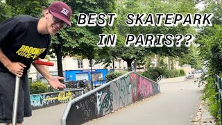 Finding the BEST skateparks in Paris [upl. by Civ]