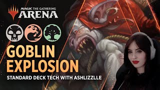 Goblin Explosion  Bobbin for Gobs  Jund Deck Tech with Ashlizzlle  MTG Arena [upl. by Nytsrik]