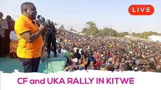 Opposition UKA alliance first Public Rally in Kitwe [upl. by Nitsugua302]