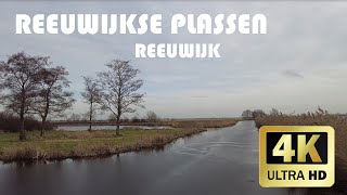 Reeuwijkse Plassen Reeuwijk  Winter 2021  4K [upl. by Pinkham855]