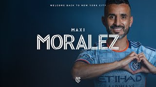 Maxi Moralez Returns to NYCFC  Interview [upl. by Alison610]