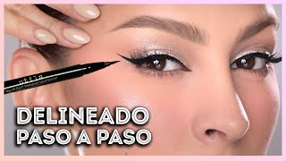 Maquillaje de Ojos con DELINEADO PASO A PASO  STILA COSMETIICS [upl. by Chiaki]