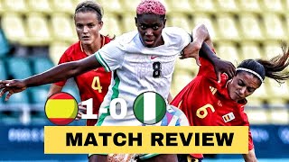 SPAIN 10 NIGERIA  MATCH REVIEW AND REACTION  HIGHLIGHTS OF THE GAME [upl. by Ymas]