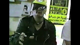 GG Allin footage  July 27th 1991 Alternative Records Tampa FL [upl. by Lechner]