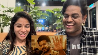 Reaction Whistle Podu  Filmy React  The Greatest Of All Time  Thalapathy Vijay  VP  U1  AGS [upl. by Glori210]