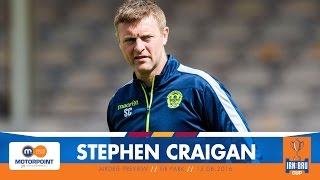 Stephen Craigan preAirdrieonians [upl. by Neeron]