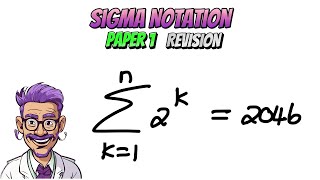 Sigma Notation Exam Question  Grade 12 Revision Paper 1 Part 25 of 34 [upl. by Aletsirc]