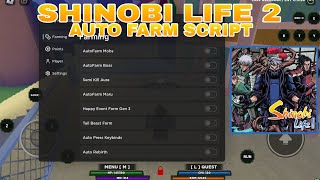 New Shinobi Life 2 Script  Mobile And Pc [upl. by Notserp]