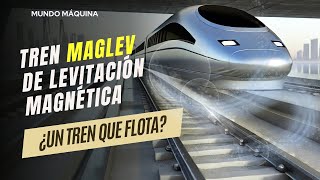 El TREN que FLOTA  Levitación EMS vs EDS  MAGLEV [upl. by Idihsar914]