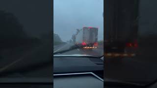 heavy raining ⛈️☔ and driving in willows California [upl. by Alekal]