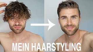 Haarstyling TUTORIAL für Männer ● Mein aktuelles HAARSTYLING  DANIEL KORTE [upl. by Spencer]