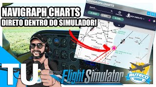 TUTORIAL  COMO ABRIR O NAVIGRAPH CHARTS DIRETO NO FS2020 [upl. by Dnalkrik]