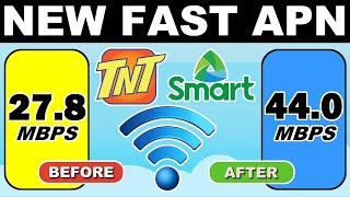 New APN TNTSmart Fast Internet DATA Settings 2024 [upl. by Nnylsor10]