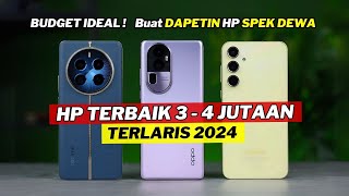 7 HP TERBAIK 3  4 JUTAAN PALING LARIS DI TOKO ONLINE 2024 [upl. by Eiwoh]