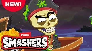 NEW SMASHERS Scary Shipwreck  Season 5 Episode 15  Kids Cartoons  Zuru  Smashers World [upl. by Melessa]