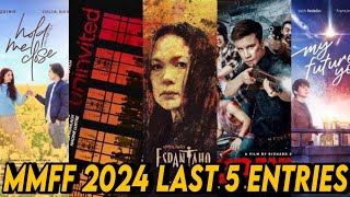 LIMA PANG MMFF 2024 ENTRIES INANUNSIYO NA [upl. by Pansy]