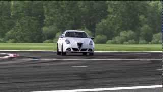 Alfa Romeo Giulietta Quadrifoglio Verde Top Gear Track [upl. by Abran]