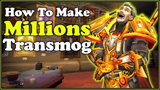 How To Make Millions with Transmog  Full Guide In WoW Gold Making  Farming [upl. by Eitsim]