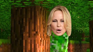 another minecraft lets play but its Jennifer coolidge [upl. by Irrok]