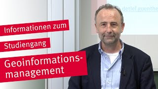 Vorstellung des Studiengangs Geoinformationsmanagement  Prof Günther Diringer [upl. by Ener]