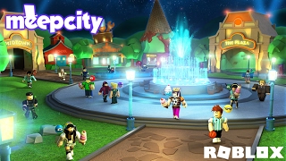 Roblox Meep City The Playground Theme Day Time [upl. by Nnylharas]