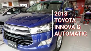 2018 Toyota Innova G Diesel Automatic  Blue  Interior amp Exterior Walk Around [upl. by Kyle419]