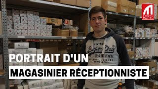 Portrait dun magasinier réceptionniste 📦 [upl. by Immanuel]