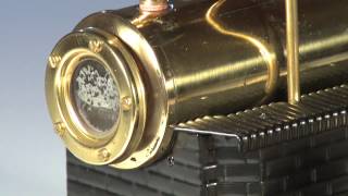 Wilesco D106 Steam Engine blackbrass [upl. by Nidla]