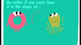 The alphabet for kids Letter O OSCAR amp the OCTOPUS [upl. by Ettennahs]